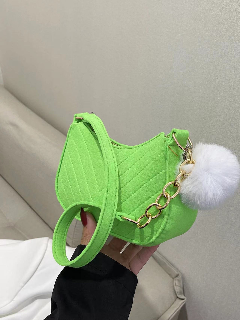 Casual Women's New Retro Solid Color Shoulder Messenger Bag